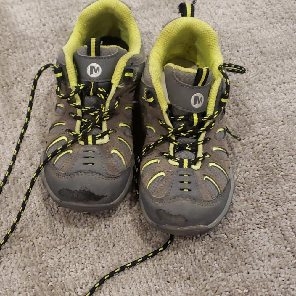 Merrell boys hiking outdoor camping shoes